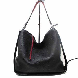 Guaranteed Authentic MCM Klara Large Monogrammed Hobo Bucket Bag